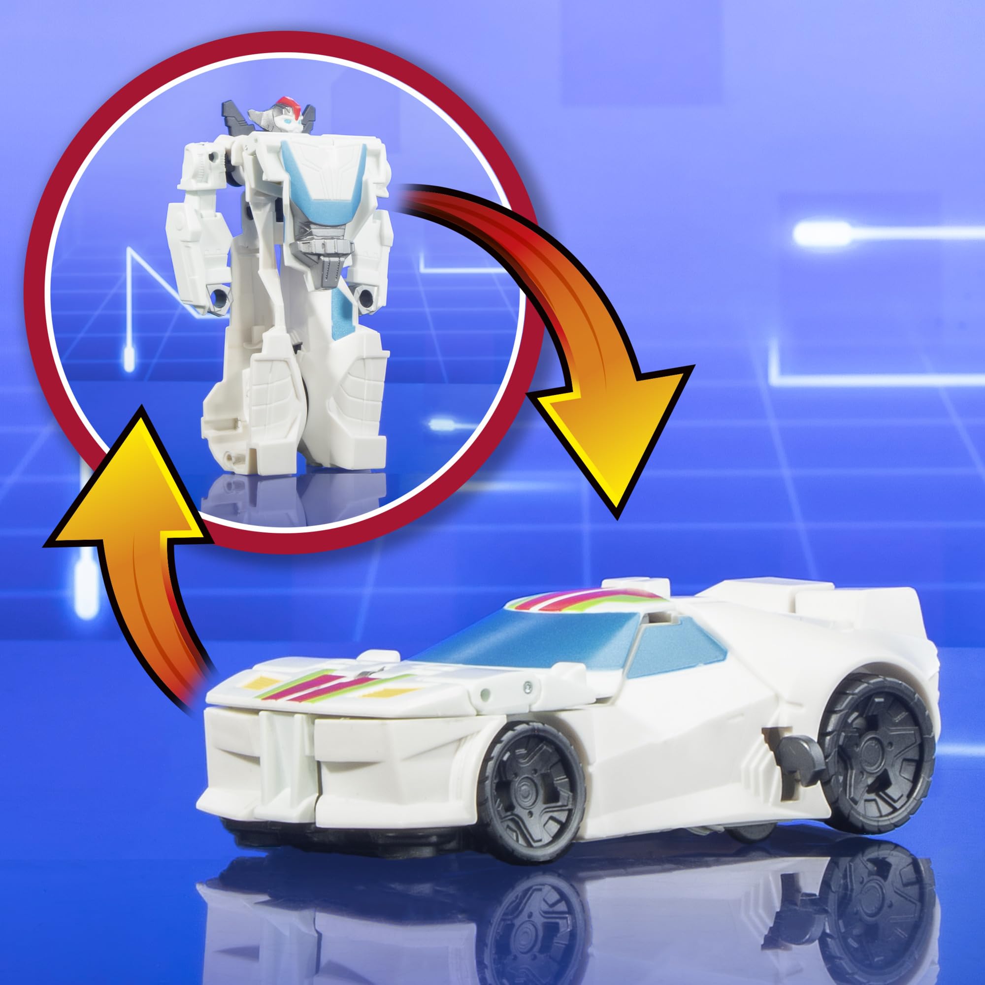 Hasbro Optimus Prime convertido a camión listo para carreras