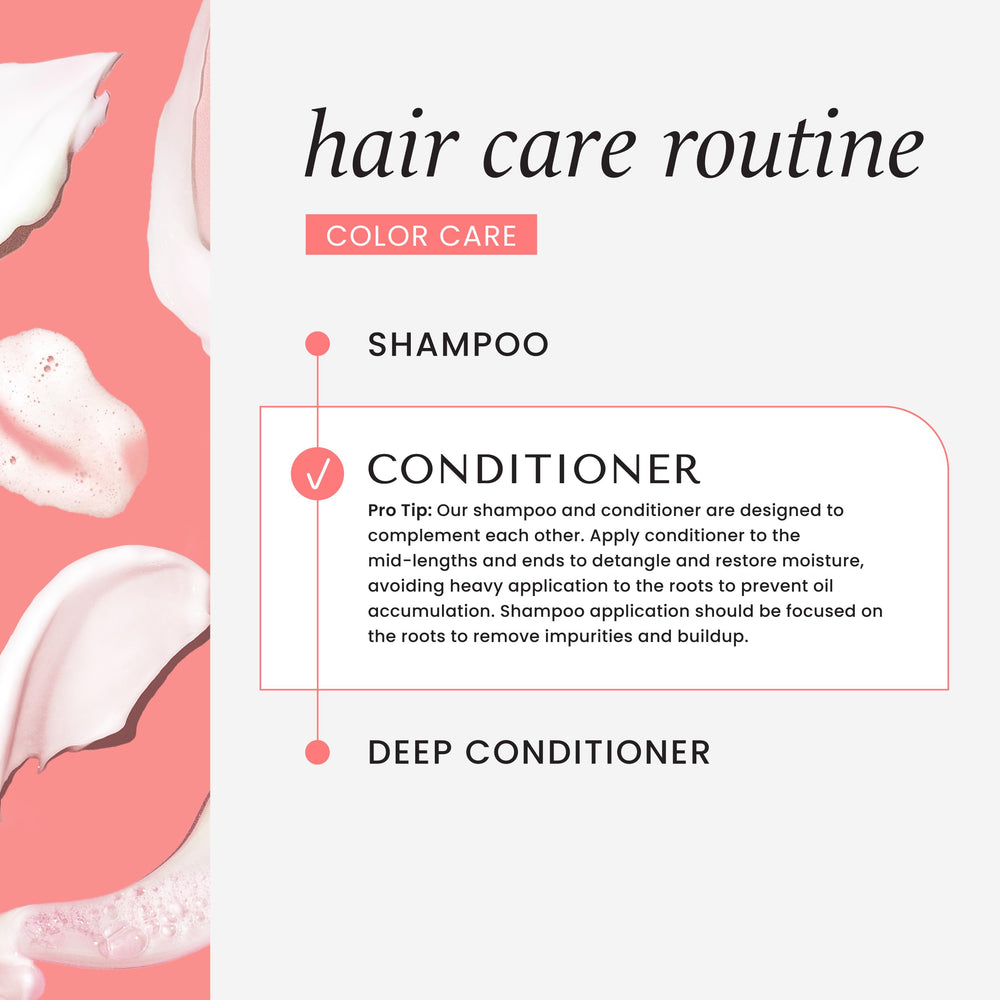 HASK aplicación en cabello durante cepillado para mayor manejabilidad