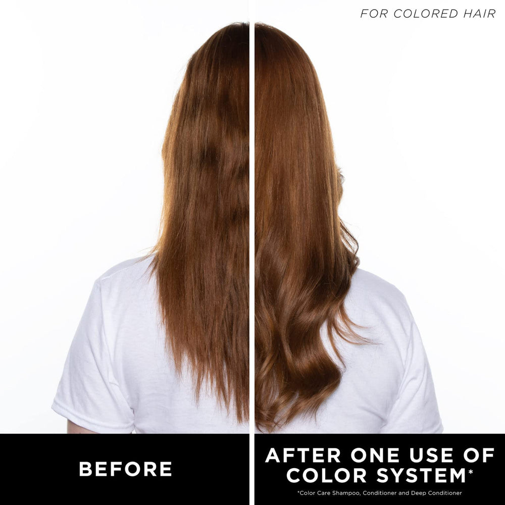 HASK textura del shampoo espumosa para limpieza suave y control de color