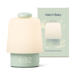 Hatch Baby vista frontal mostrando diseño mint y facilidades de uso