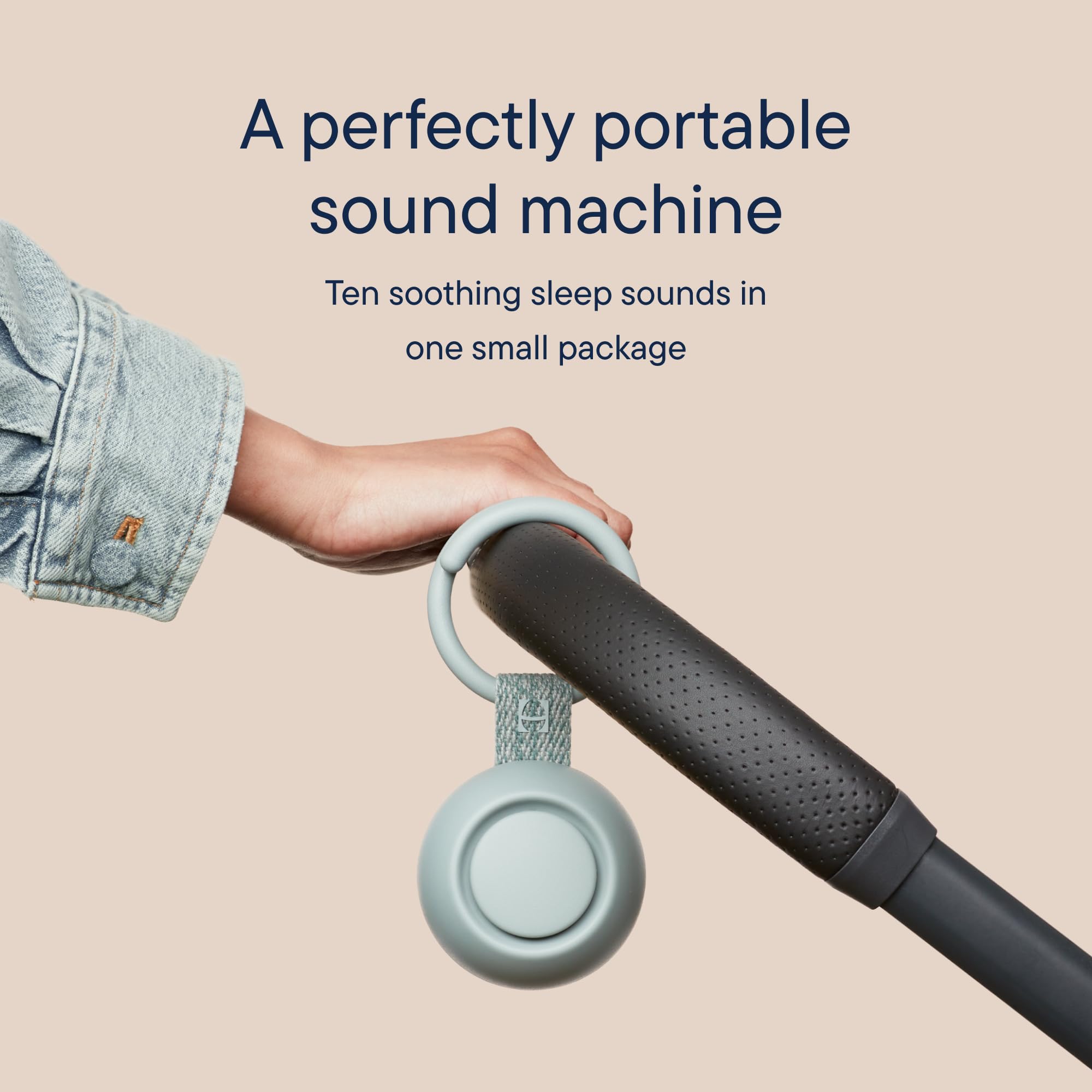 Hatch Go sujeto al cochecito con clip, Hatch Baby portátil para siestas fuera