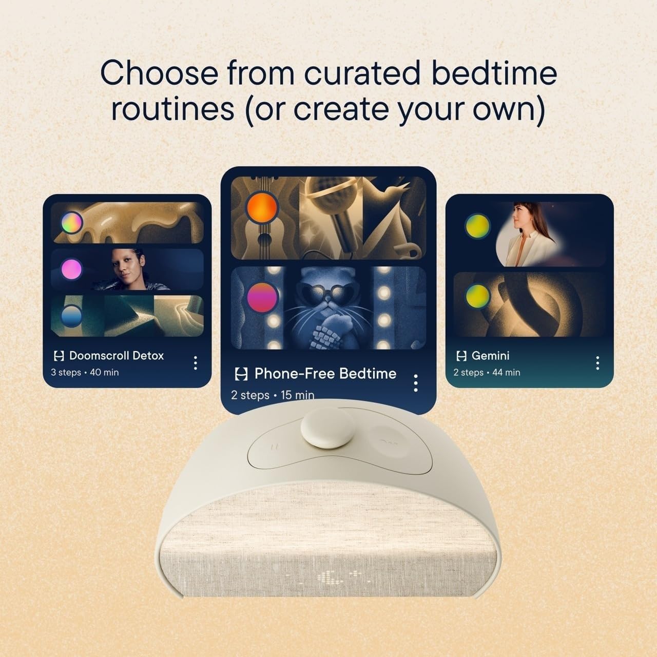 Hatch Restore 3 en dormitorio moderno integrándose con decoración y reduciendo deslumbramiento