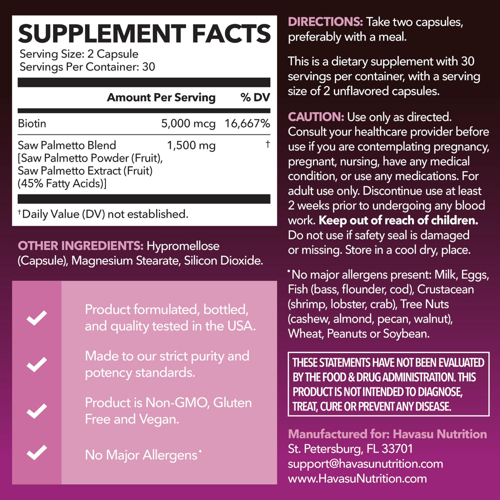 HAVASU NUTRITION primer plano de cápsulas texturizadas para confianza