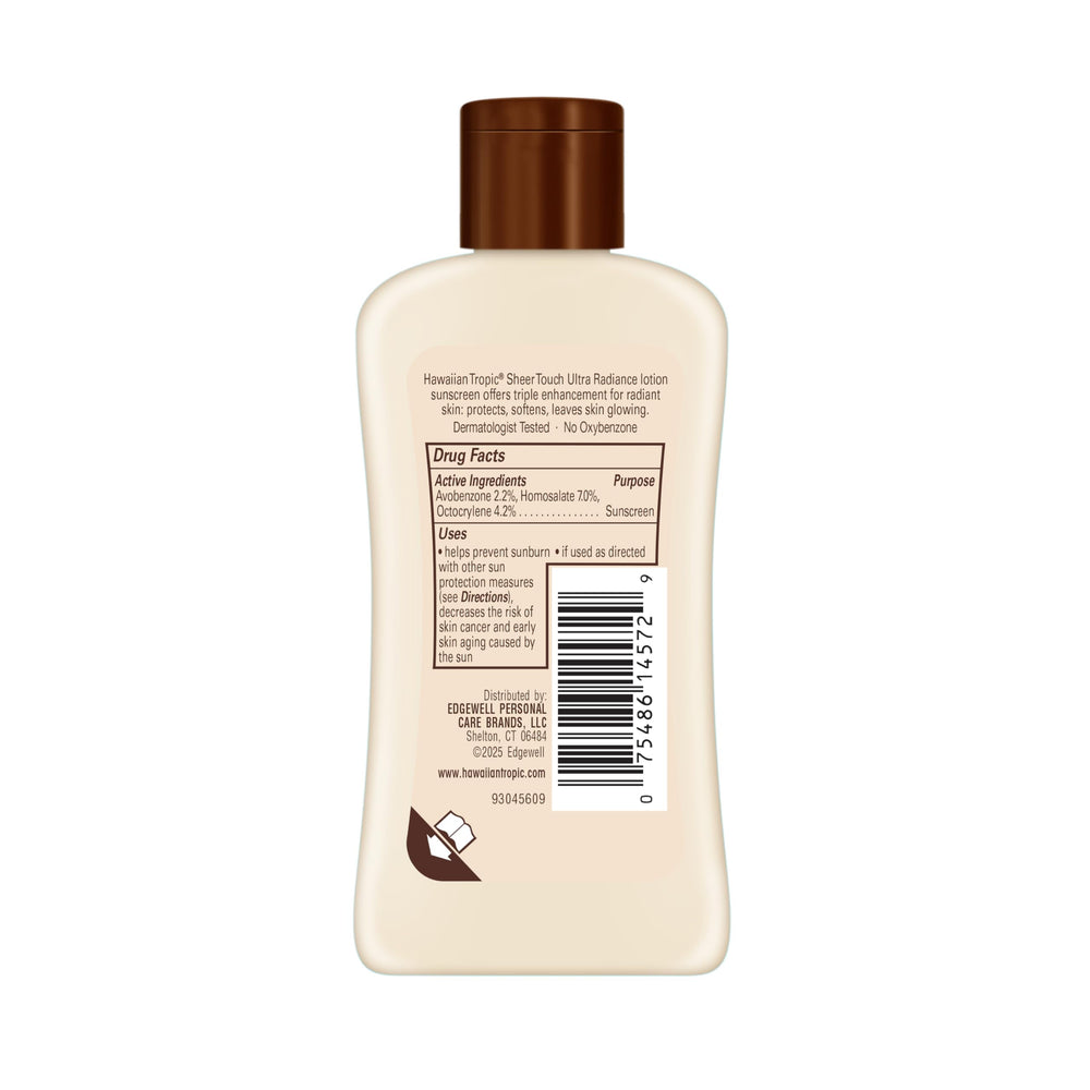 Hawaiian Tropic en ambiente de playa transmitiendo aroma isleño relajante
