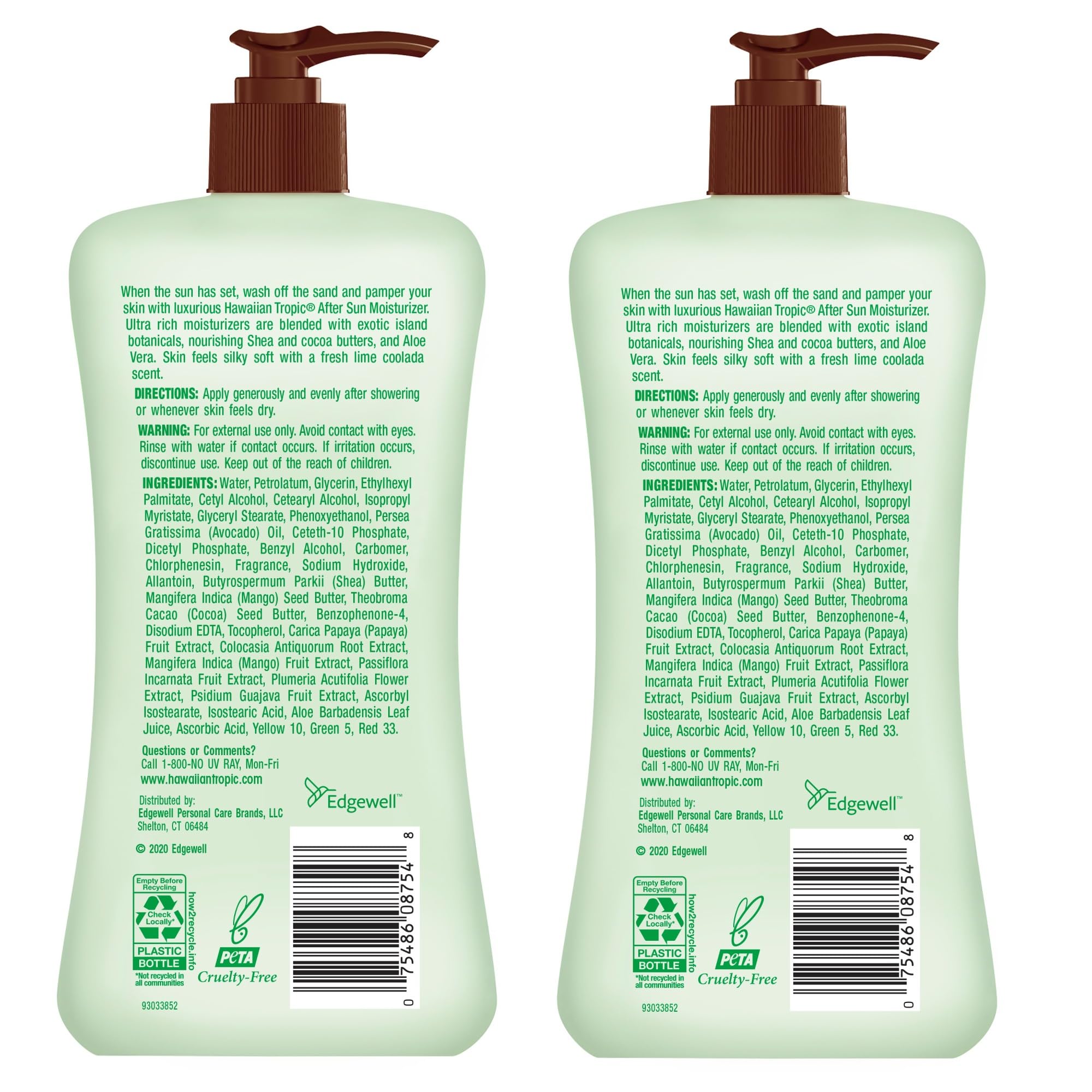 Hawaiian Tropic producto en bolsa de playa transmitiendo aroma tropical relajante