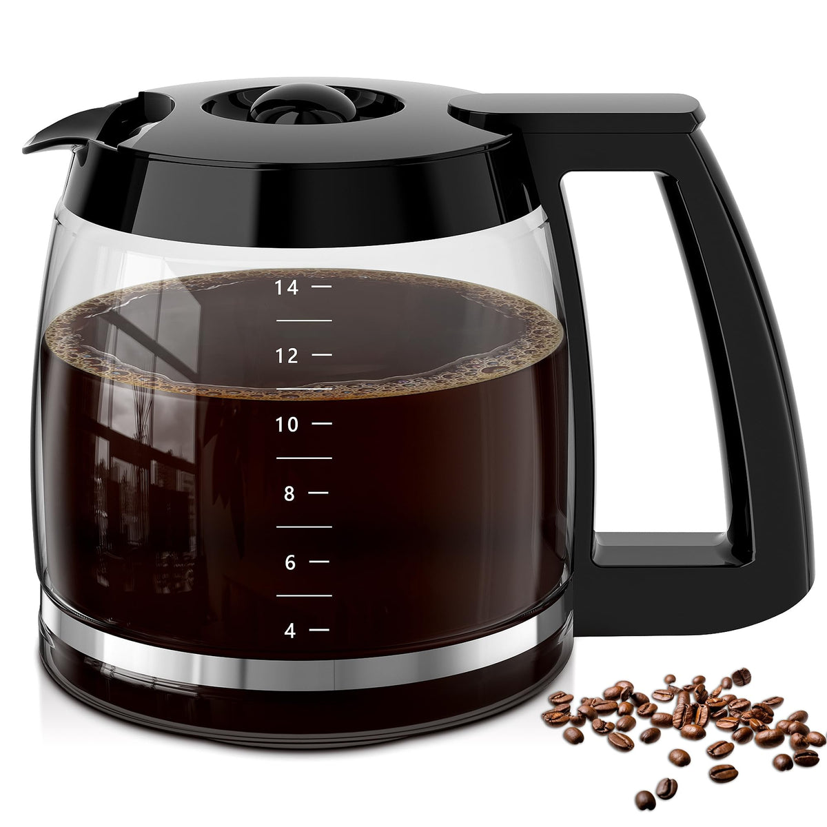 HBCyole jarra frontal 70 oz compatible Cuisinart, reemplazo resistente