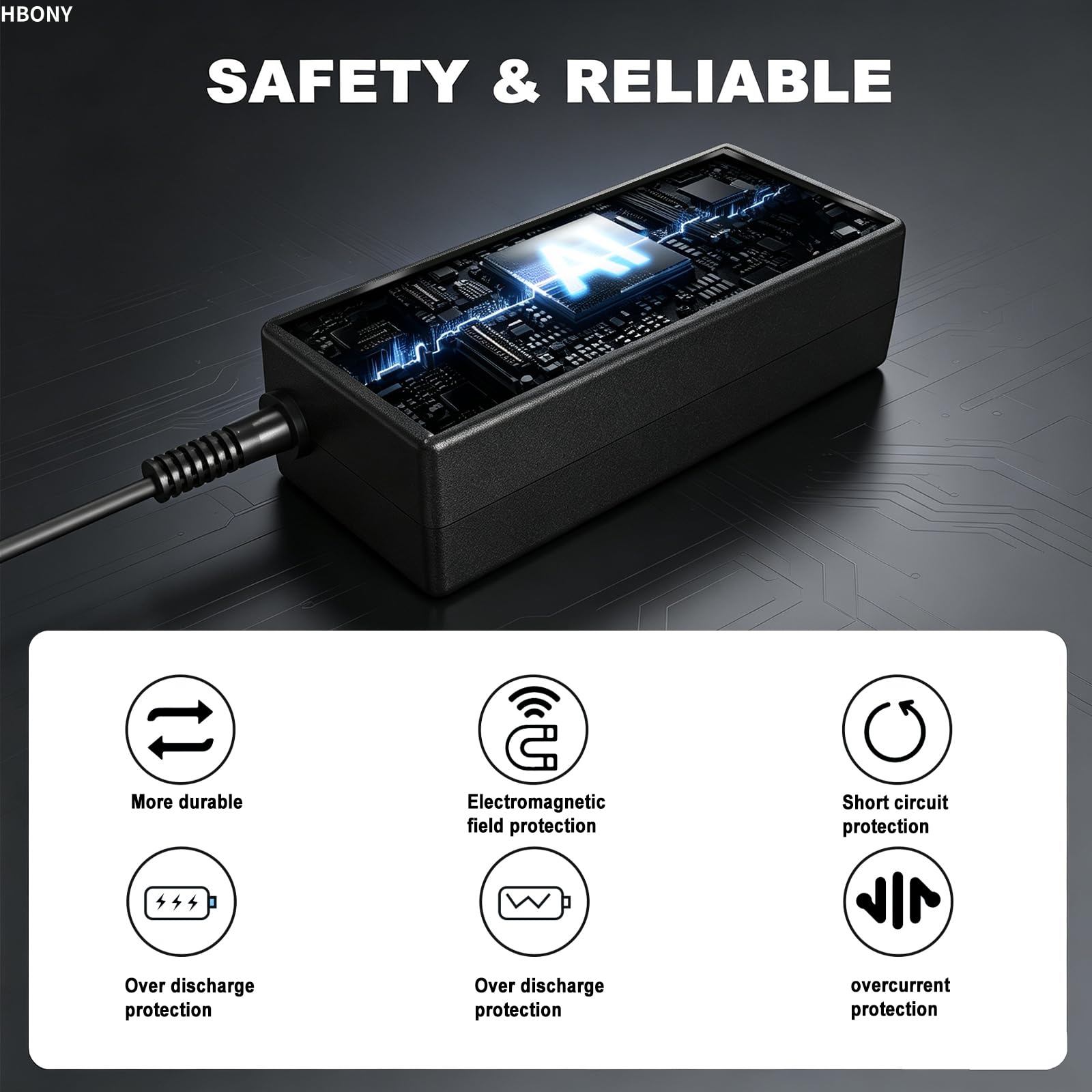 HBONY escala comparativa junto a smartphone para ver tamaño portátil