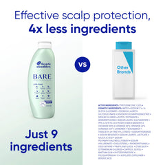 Head & Shoulders aplicando en ducha para eliminar grasa y escamas