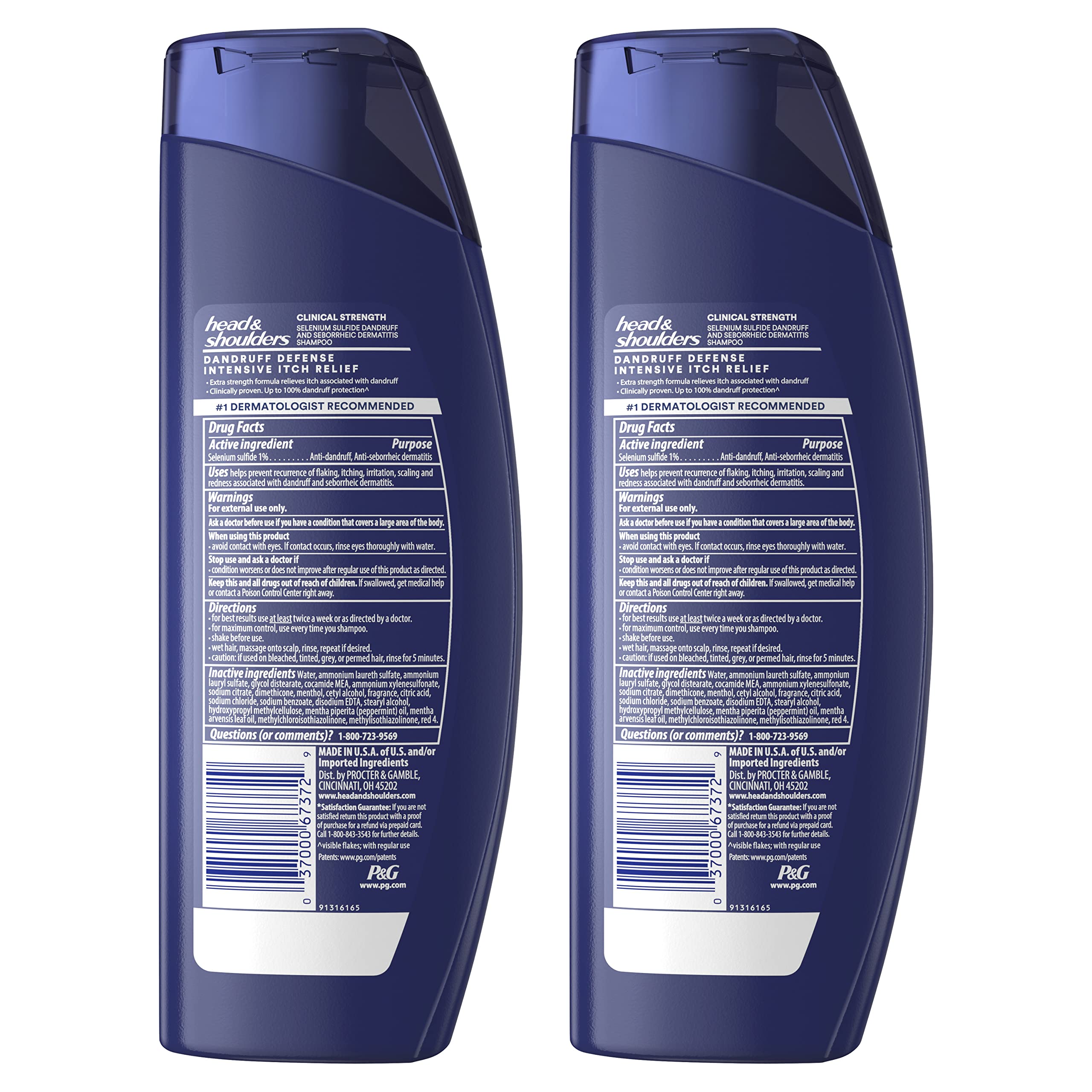 Head & Shoulders resultado en cuero cabelludo con sensación fresca y alivio