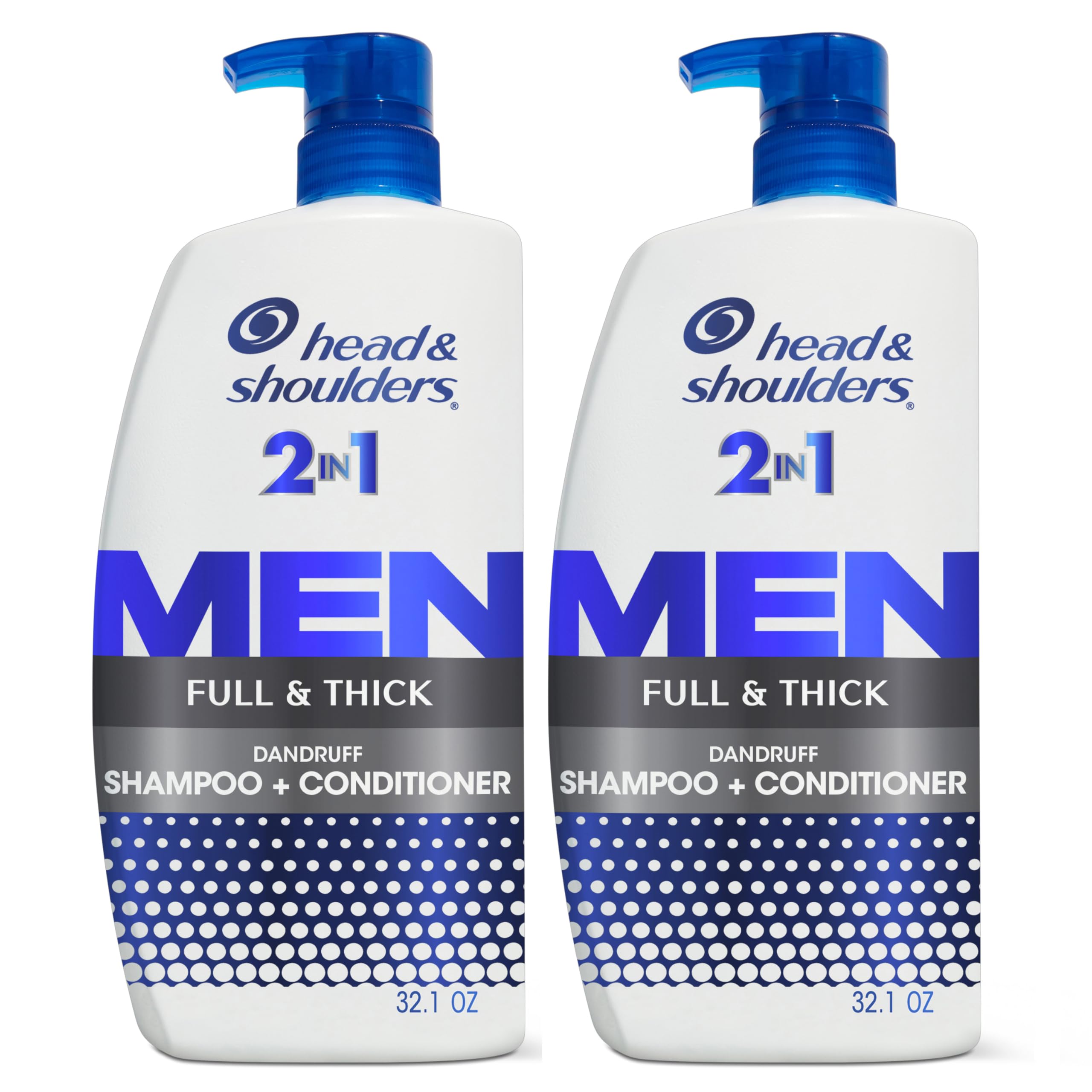 Head & Shoulders empaque frontal Full & Thick muestra volumen y limpieza
