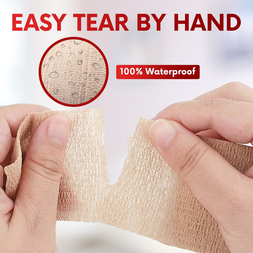 Healqu etiqueta legible con instrucciones y composición clara