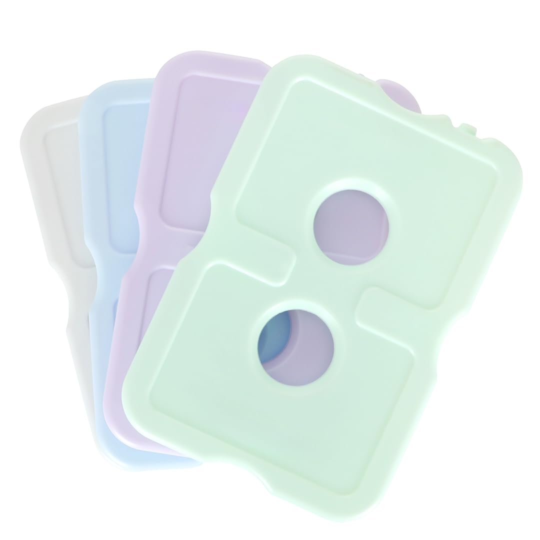 Healthy Packers primer plano del gel interior que muestra durabilidad y retención de frio