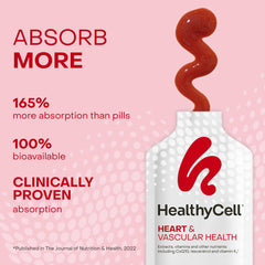 HealthyCell single gel pack close-up highlighting portable convenience