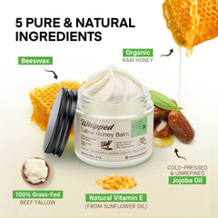 HealthyDerm detalle de ingredientes miel y jojoba que aportan hidratación