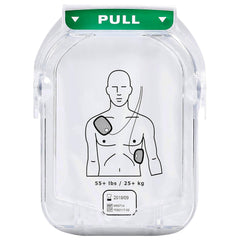 HeartStart cartucho M5071A frontal mostrando compatibilidad y facilidad