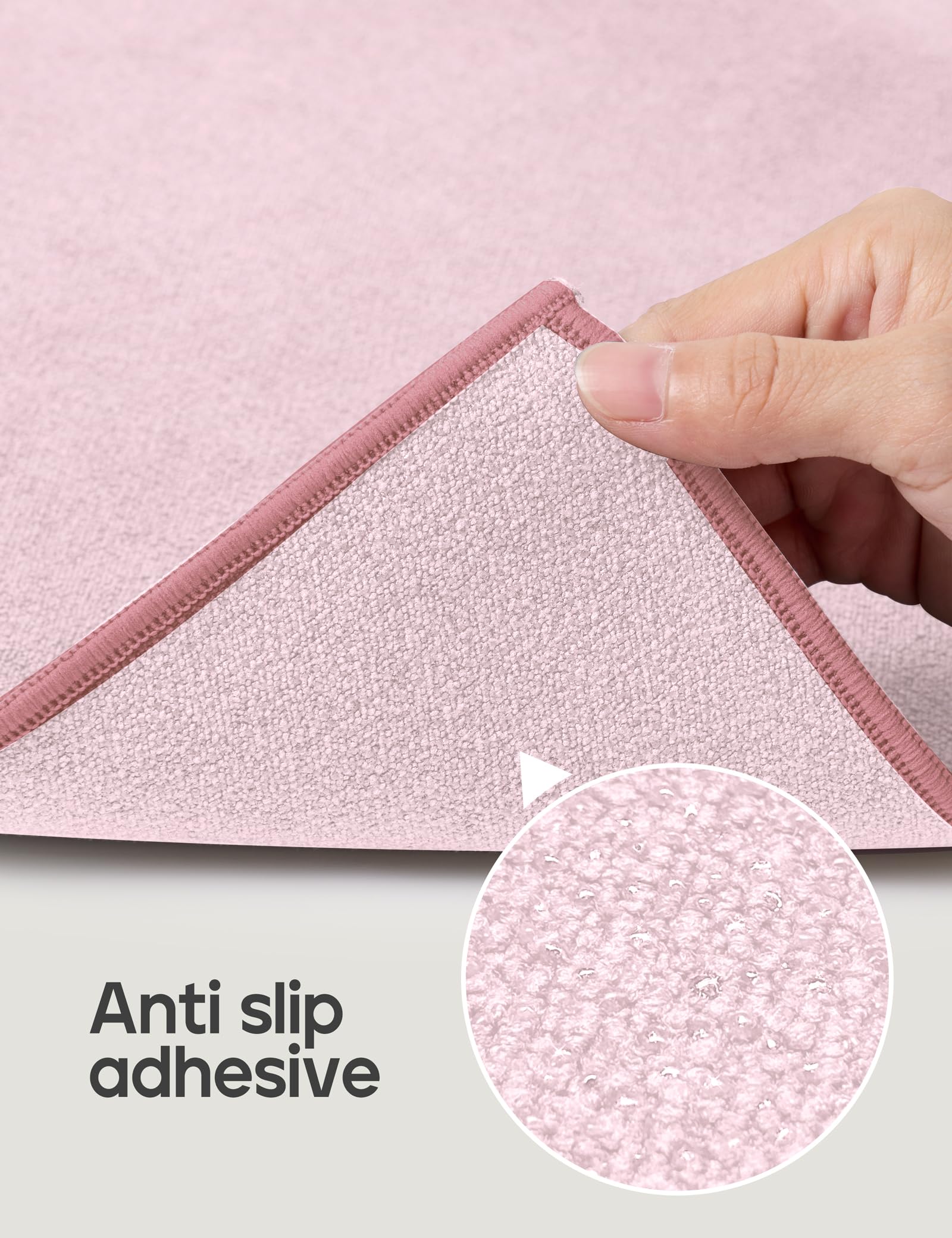 Heathyoga microfiber fiber texture close-up showing fast-absorbent surface