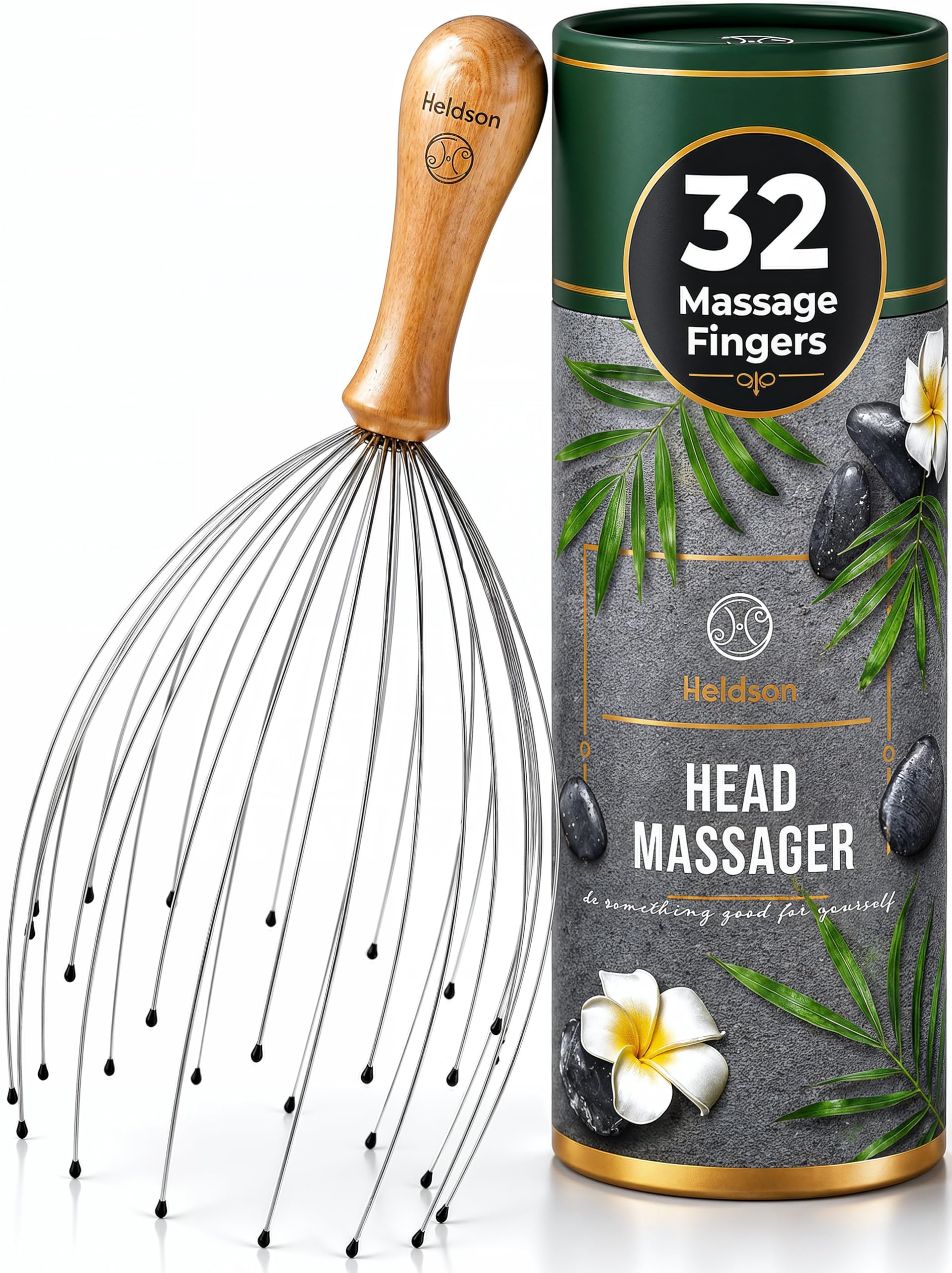HELDSON frente empaquetado mostrando diseño y beneficio regalo