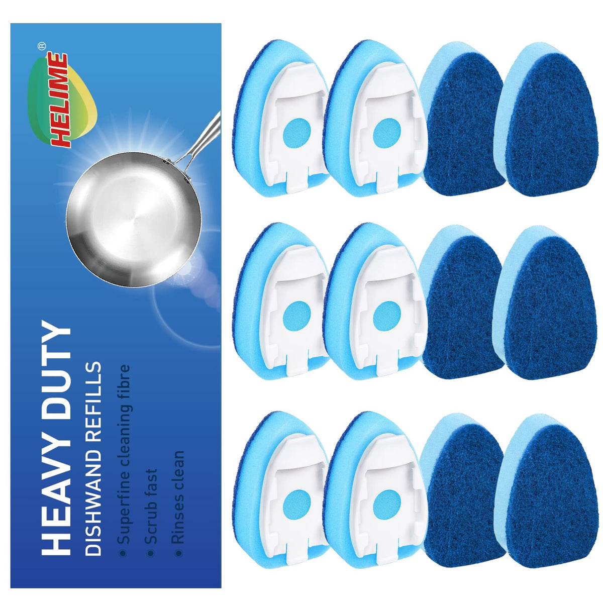 HELIME cabezal frontal mostrando ajuste seguro y durabilidad