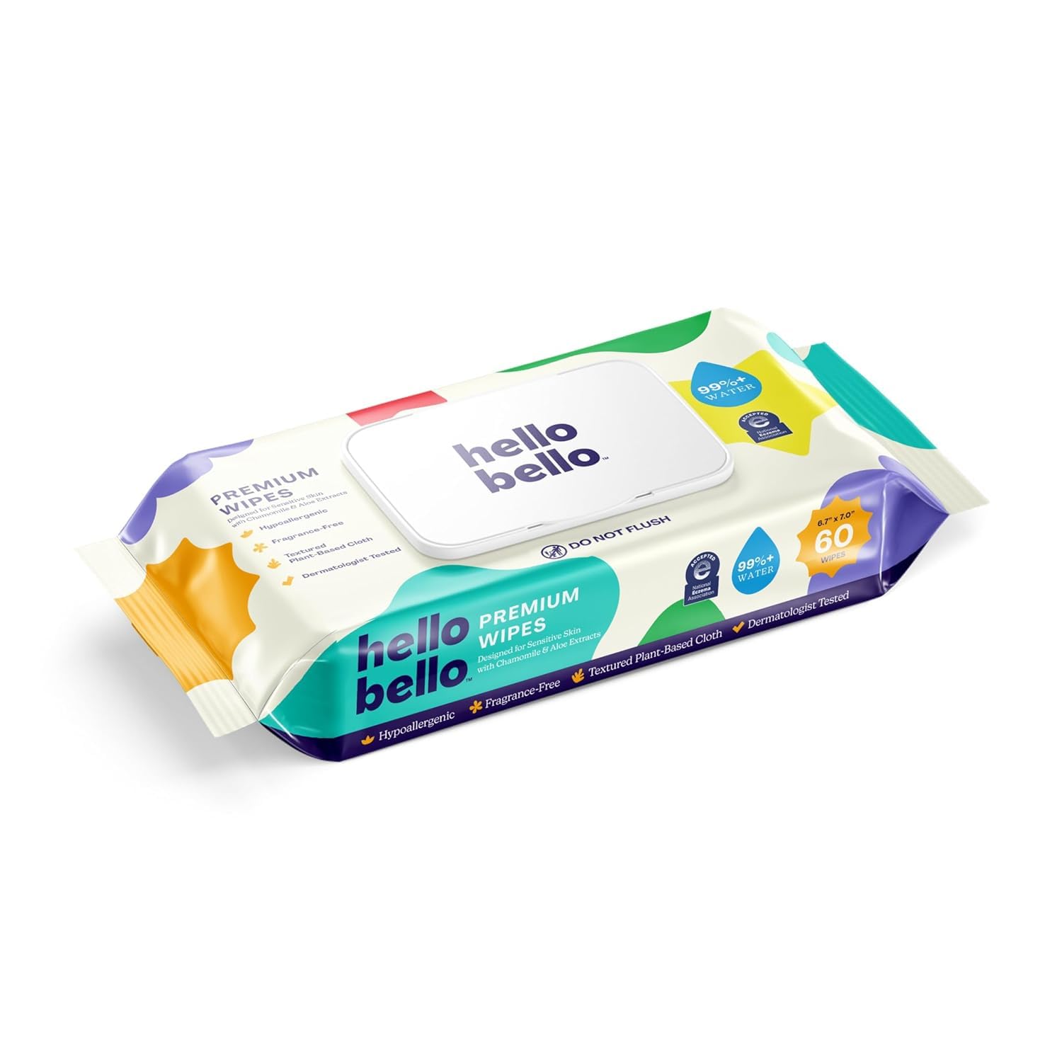 Hello Bello primer plano de fibra vegetal enfatizando resistencia y suavidad