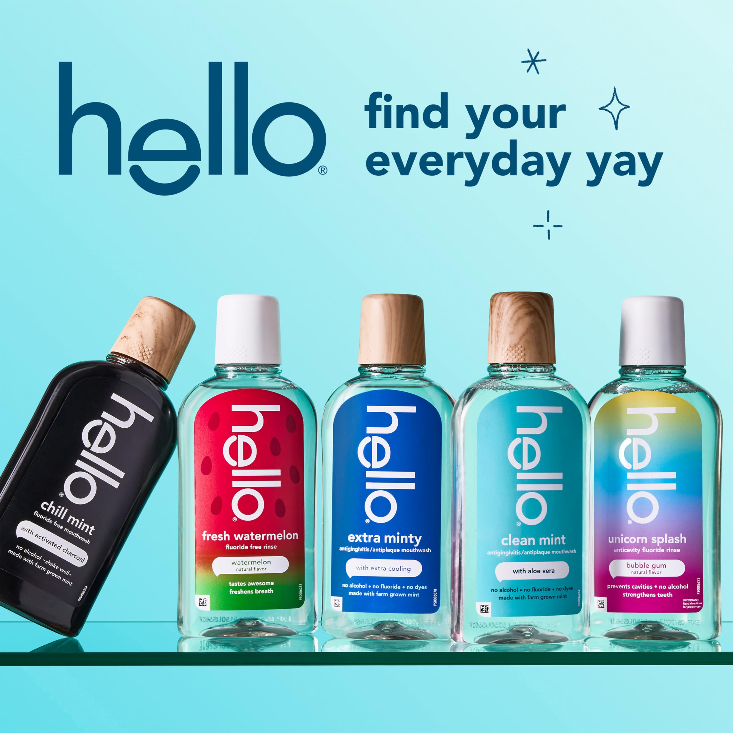 hello pack de tres botellas para uso prolongado y ahorro