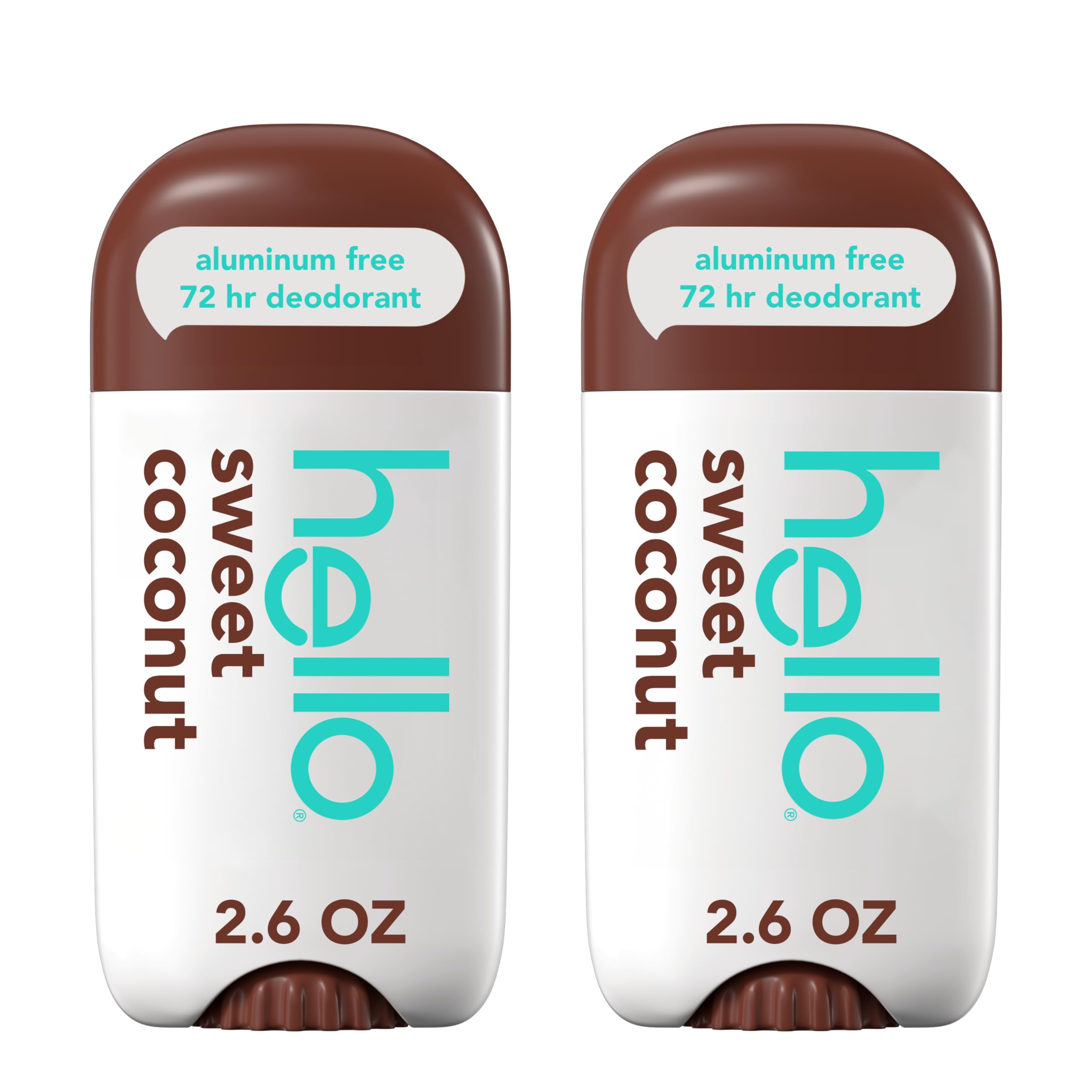 hello envase frontal Sweet Coconut mostrando diseño y beneficio fresco