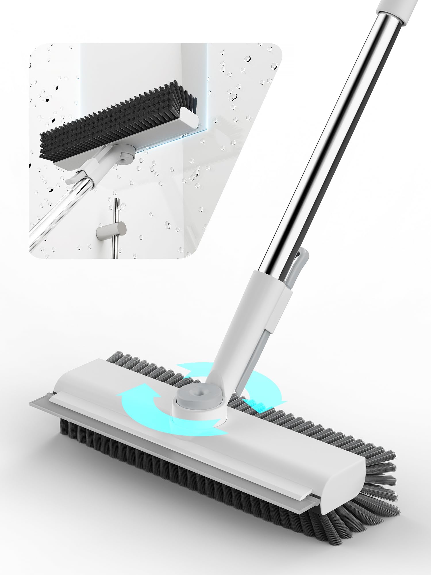 HelpX detalle de cerdas PVC resistentes para fregar suciedad incrustada