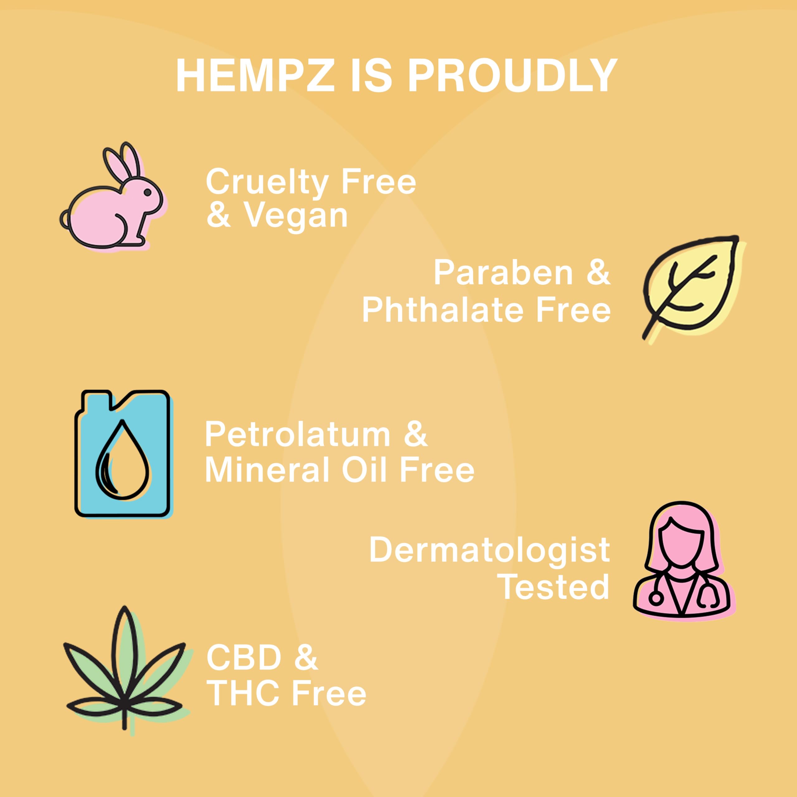 Hempz en ambiente de baño tropical que evoca frescura y cuidado