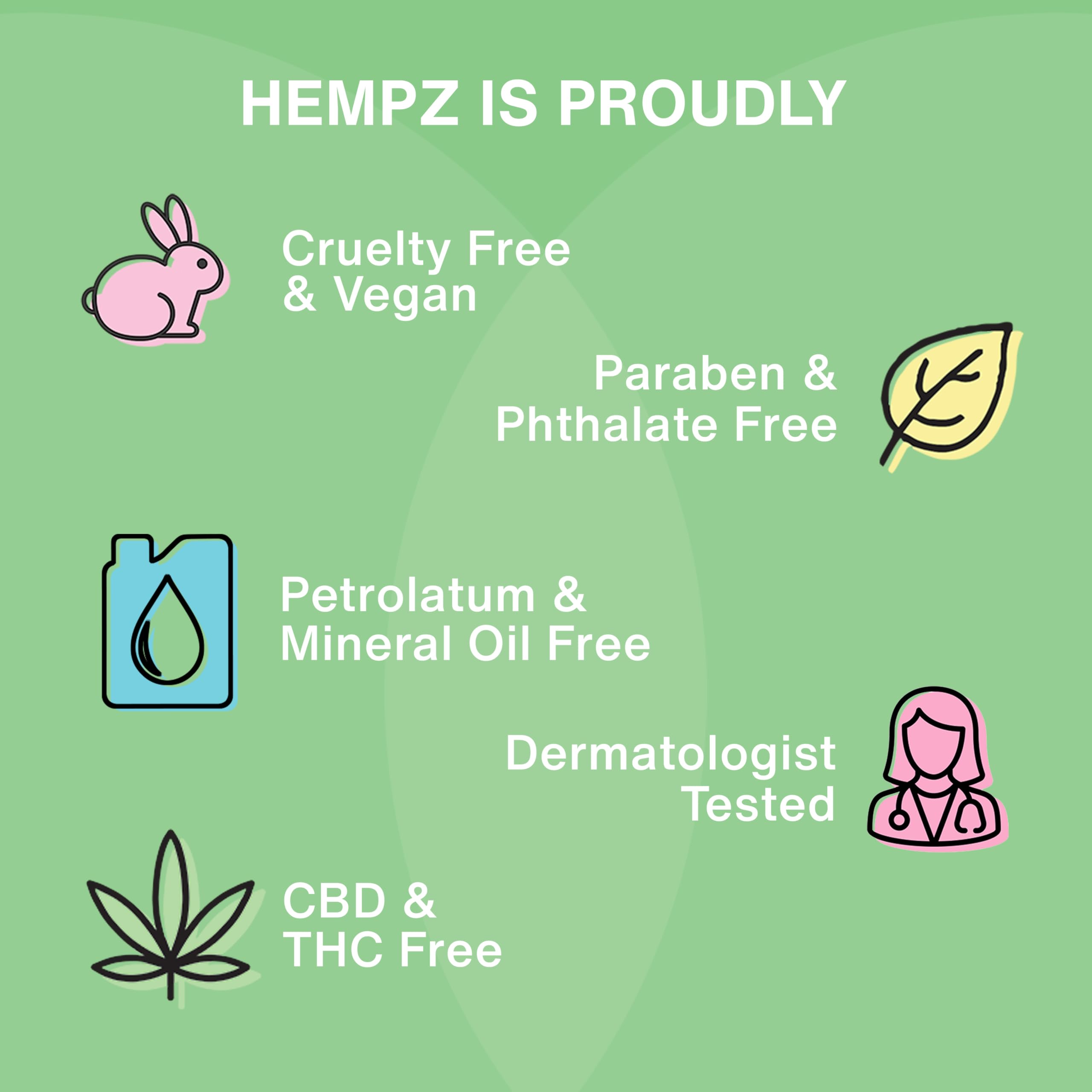 Hempz ambientación en baño para inspirar uso diario y cuidado corporal