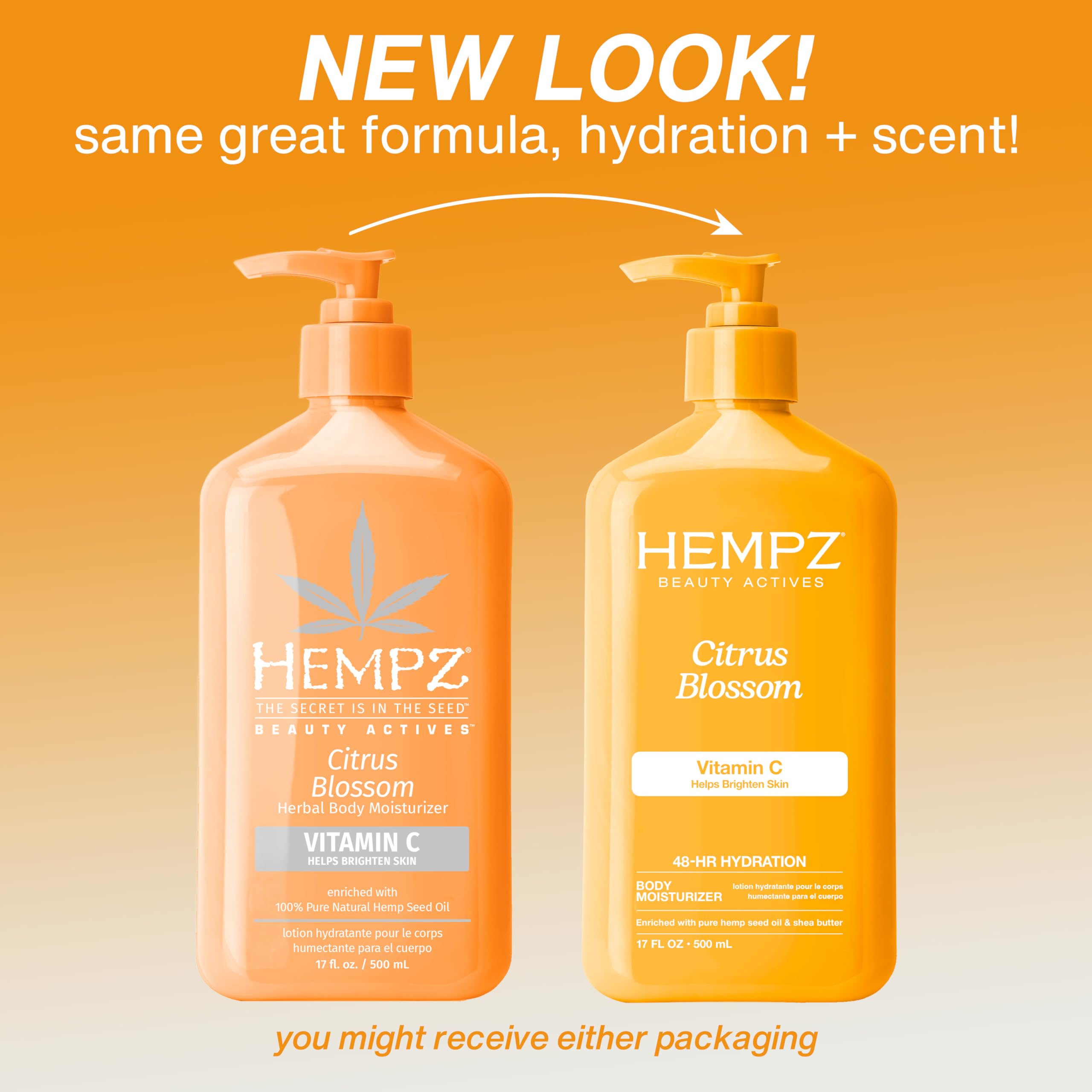 Hempz bote abierto con crema visible para apreciar consistencia hidratante