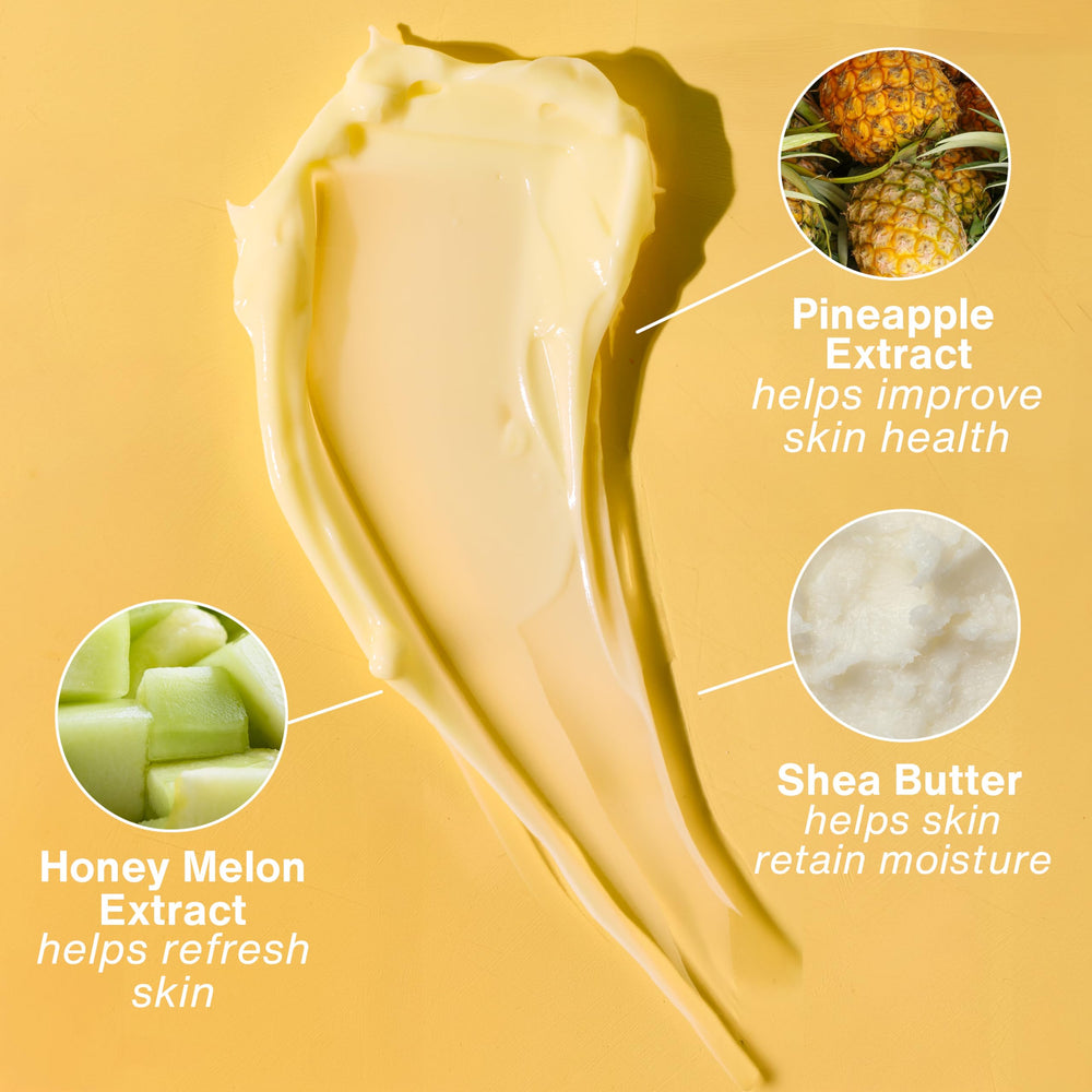 Hempz etiqueta con ingredientes y sello vegano para confianza