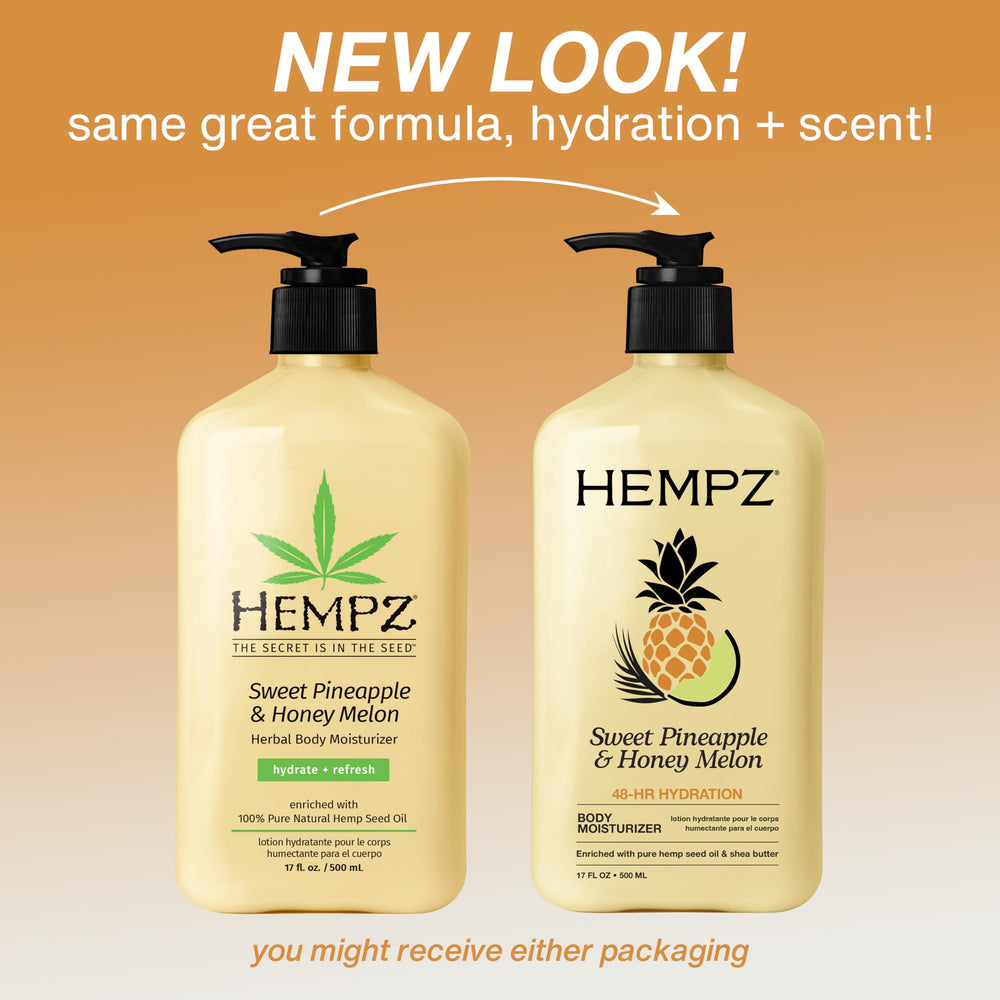 Hempz textura cremosa en primer plano que facilita absorción rápida