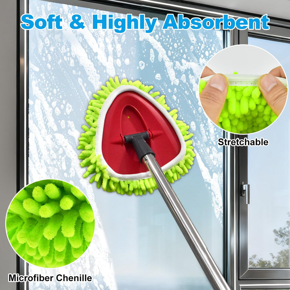 Henyopet cepillo scrubbing con cerdas densas para manchas difíciles