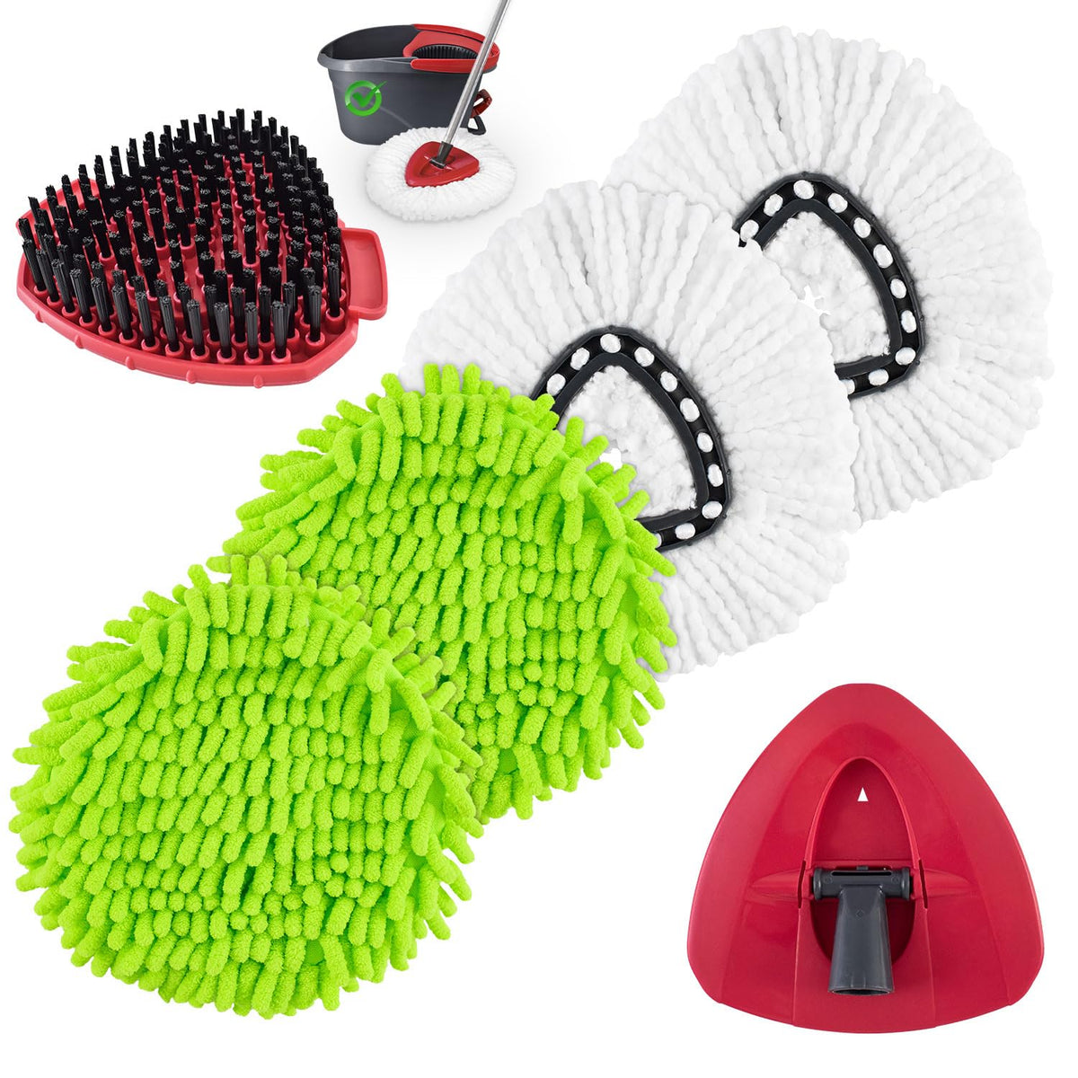 Henyopet paquete completo compatible Ocedar con piezas duraderas y ahorro