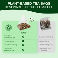 herbl taza de té en manos que transmite relajación y apoyo diario