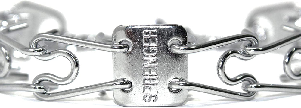 Herm Sprenger collar en uso durante adiestramiento para control seguro