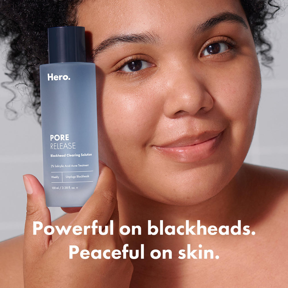 Hero Cosmetics textura del producto en gota destacando absorción rápida