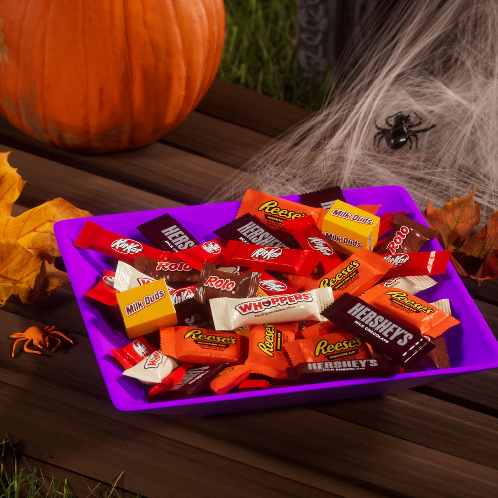 HERSHEY'S vistas de piezas envueltas individualmente para compartir seguro