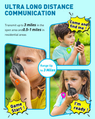 Hetyue radios en uso en parque infantil manteniendo comunicación segura entre niños