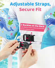 HeySplash vista lateral con tirantes regulables para ajuste preciso