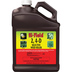 Hi-Yield frontal del envase de 1 galón mostrando diseño y capacidad para aplicación