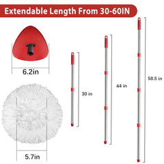 HiBaBy base triangular limpiando esquina, acceso eficaz