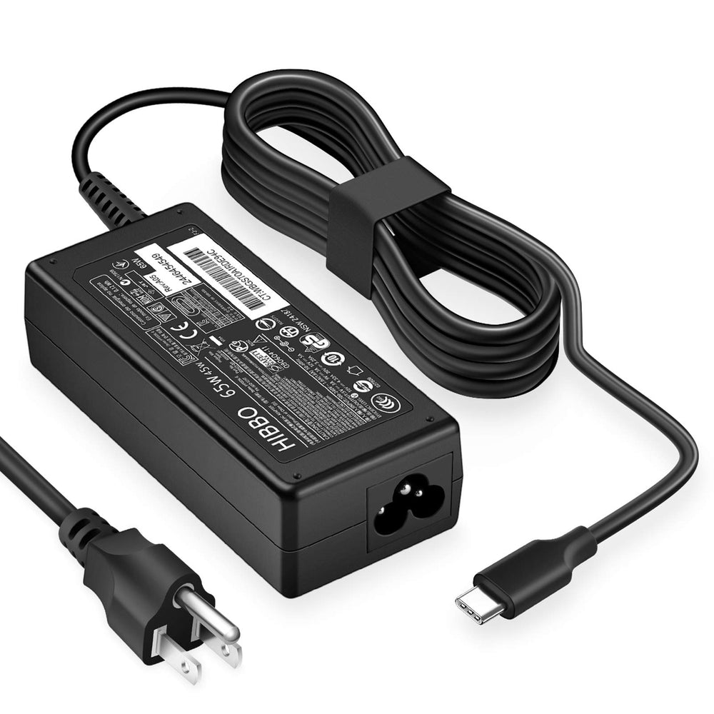 HIBBO adaptador frontal USB-C mostrando salida segura y compacta