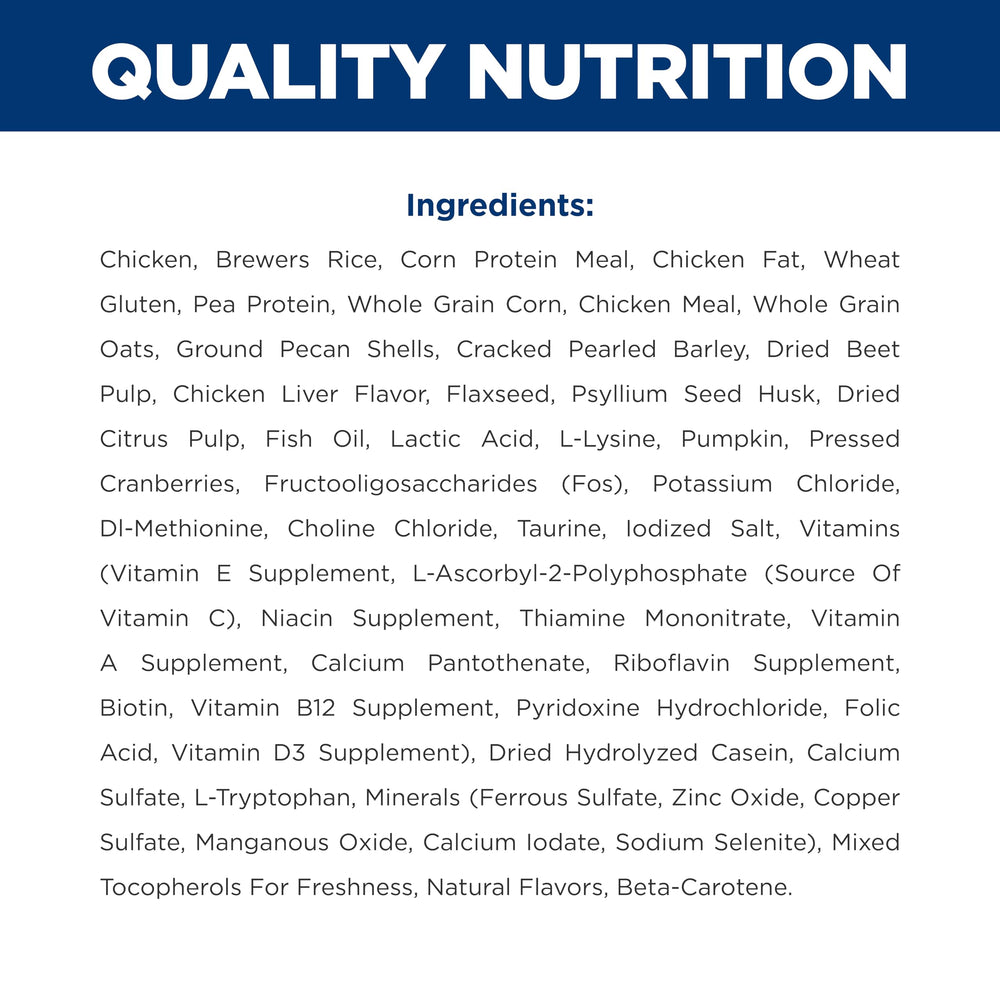 HILL'S PRESCRIPTION DIET ingredientes clave ActivBiome+ para equilibrio del microbioma