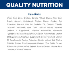 Hill's Prescription Diet lata abierta servida en cuenco, lista para consumo y fácil ración