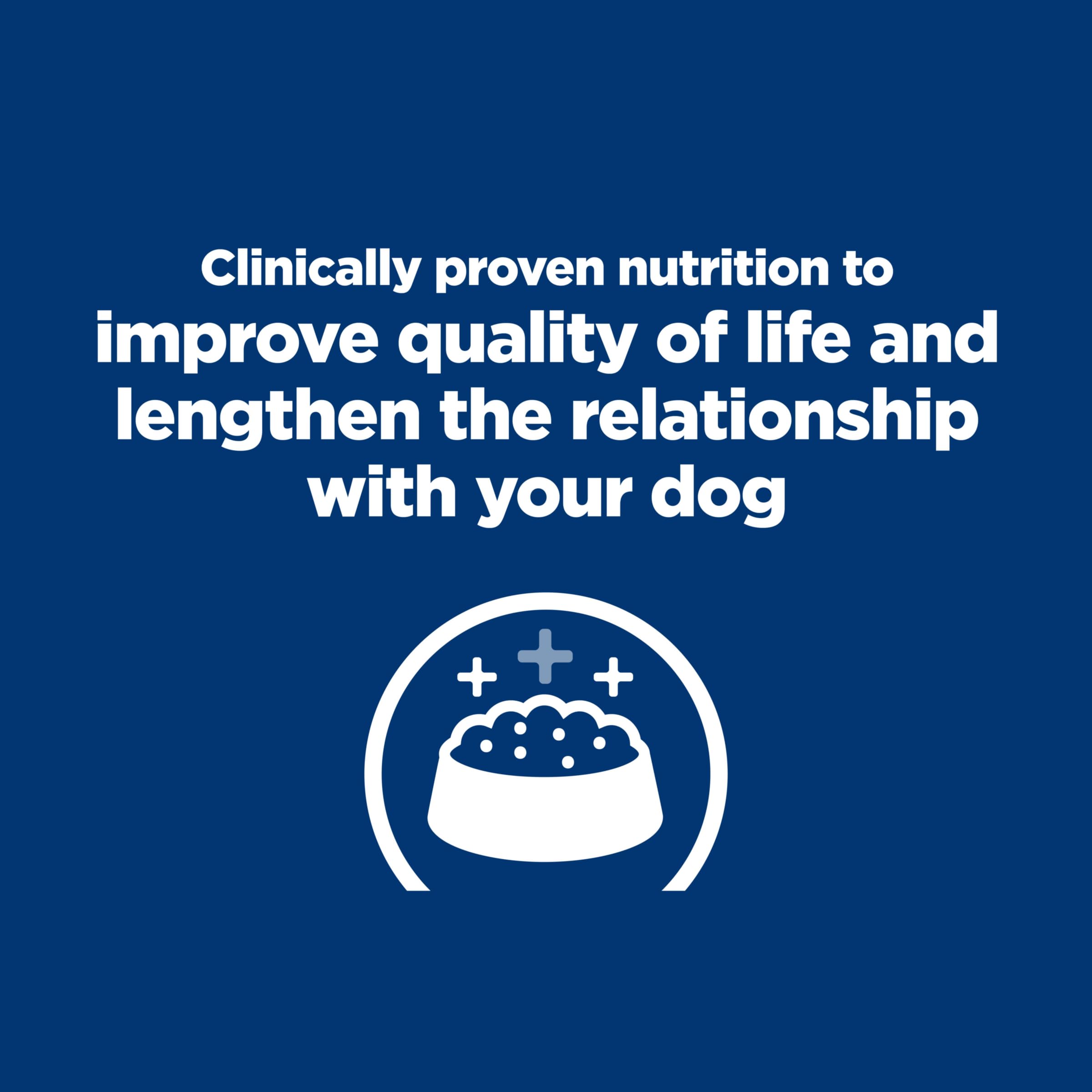 HILL'S PRESCRIPTION DIET etiqueta y lista de ingredientes enfocadas para control nutricional