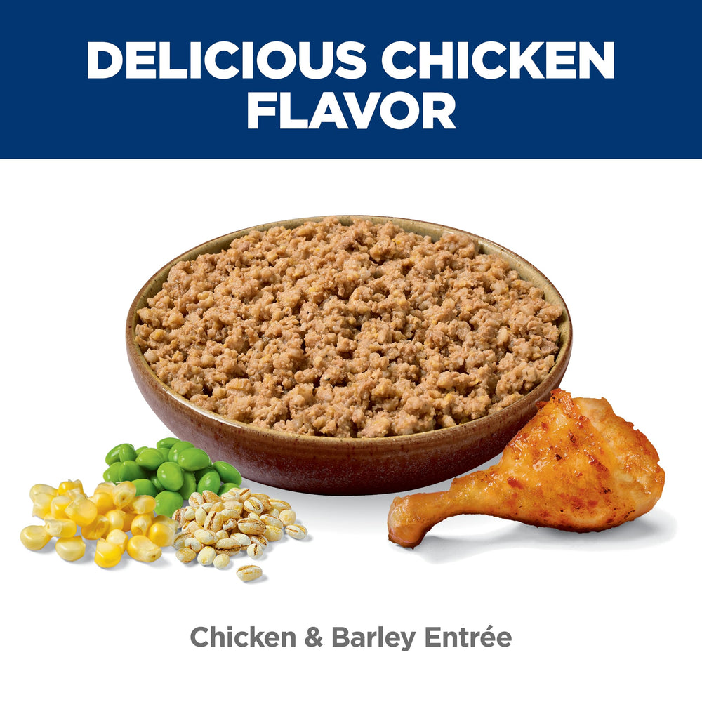 Hill's Science Diet ingredientes clave pollo y cebada, proteína de calidad
