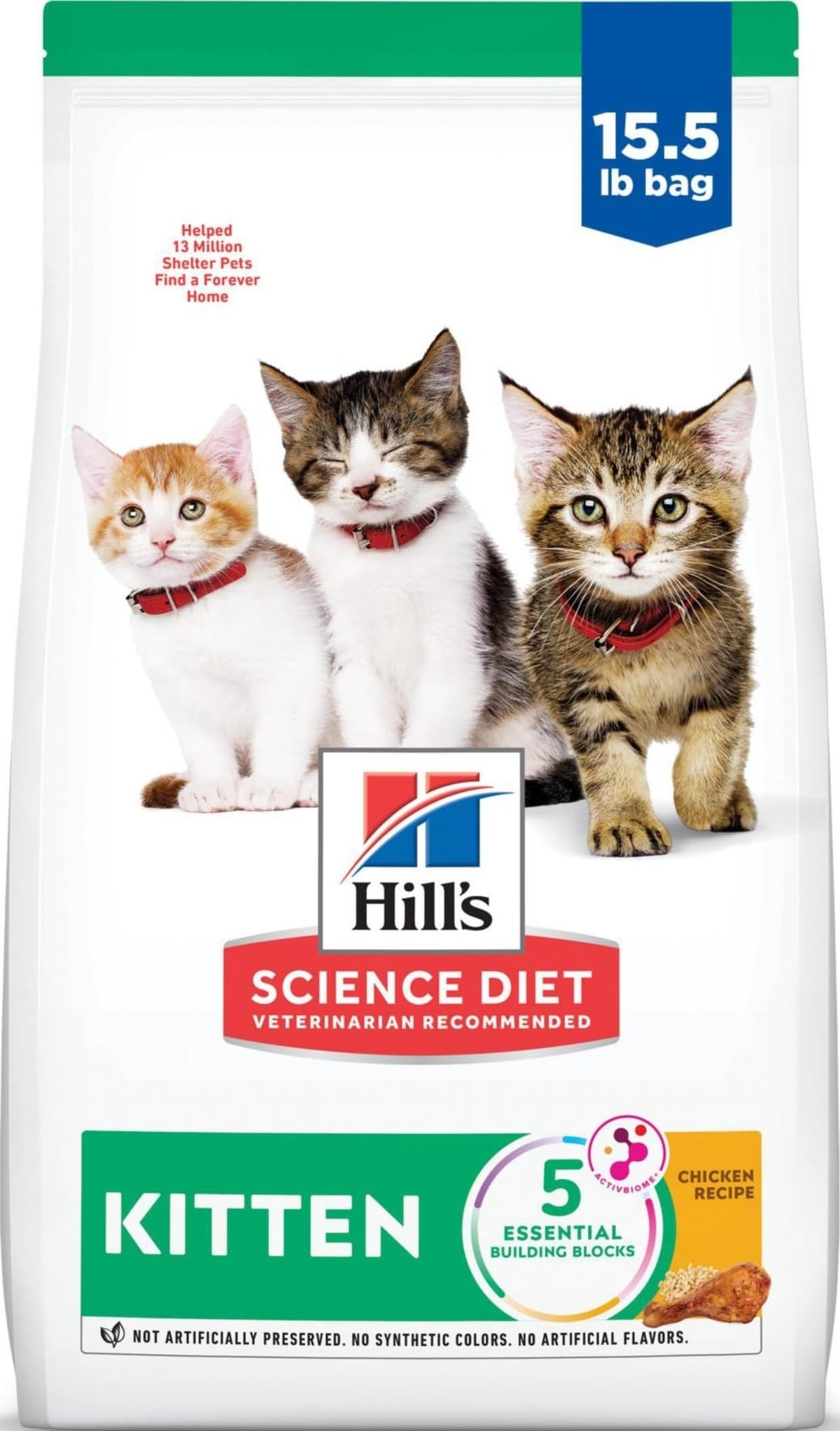 Hill's Science Diet imagen del frente del paquete mostrando beneficios nutricionales