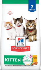 Hill's Science Diet frente del paquete mostrando la receta de pollo y beneficios