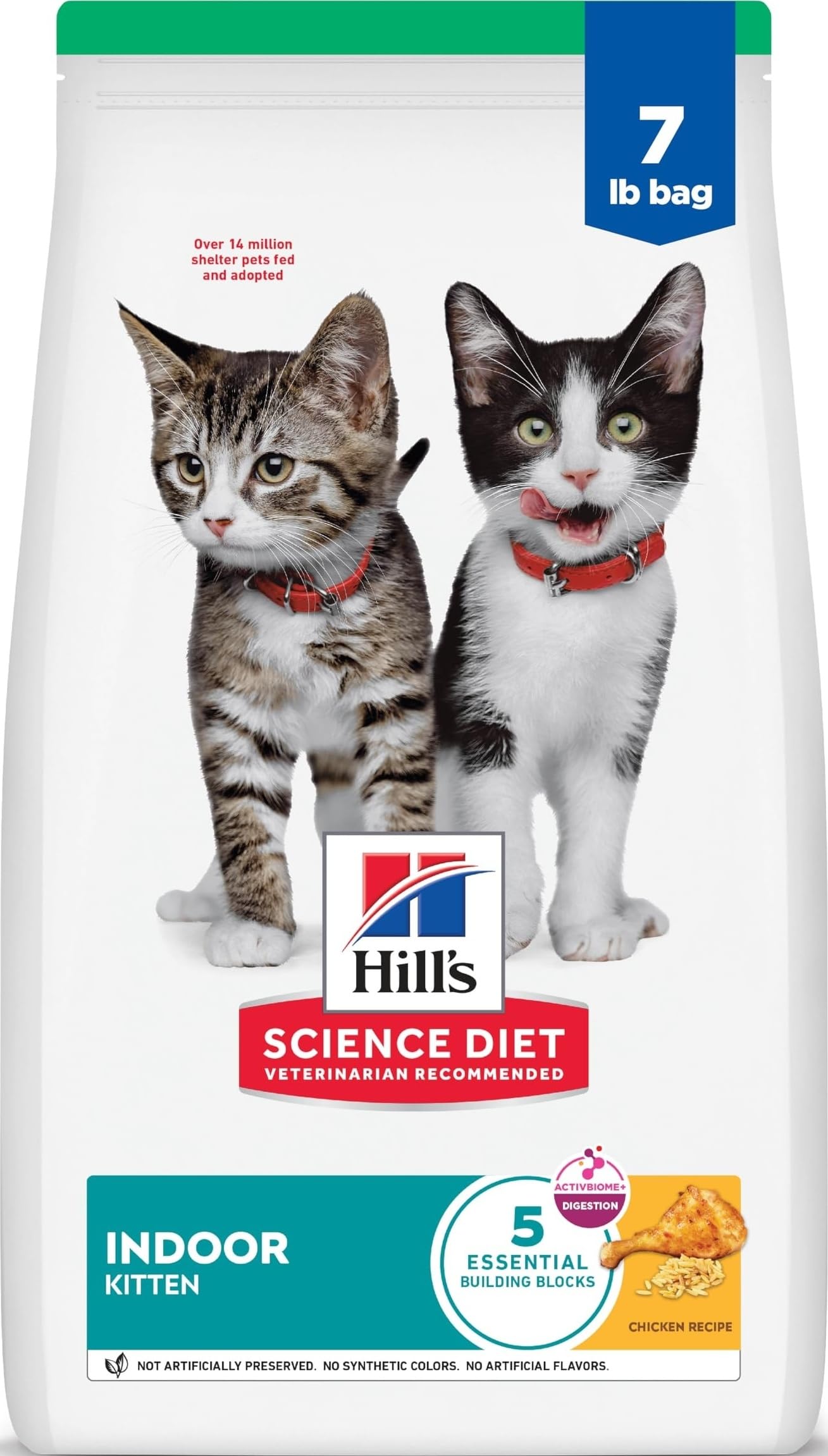Hill's Science Diet paquete delantero mostrando marca y beneficios