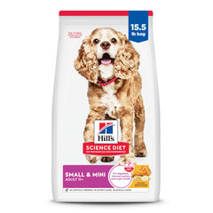 Hill's Science Diet frente del paquete que muestra fórmula para perros senior